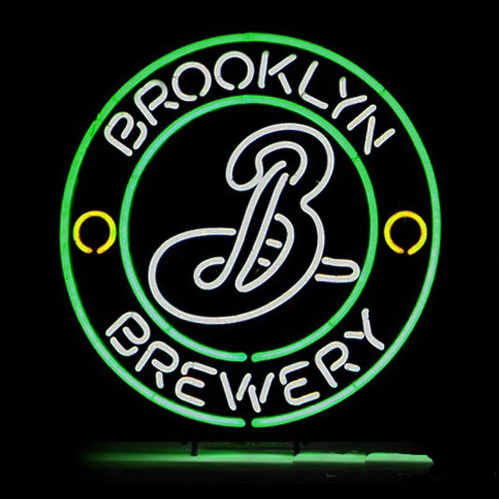 Brooklyn Brewery Round Neon Sign